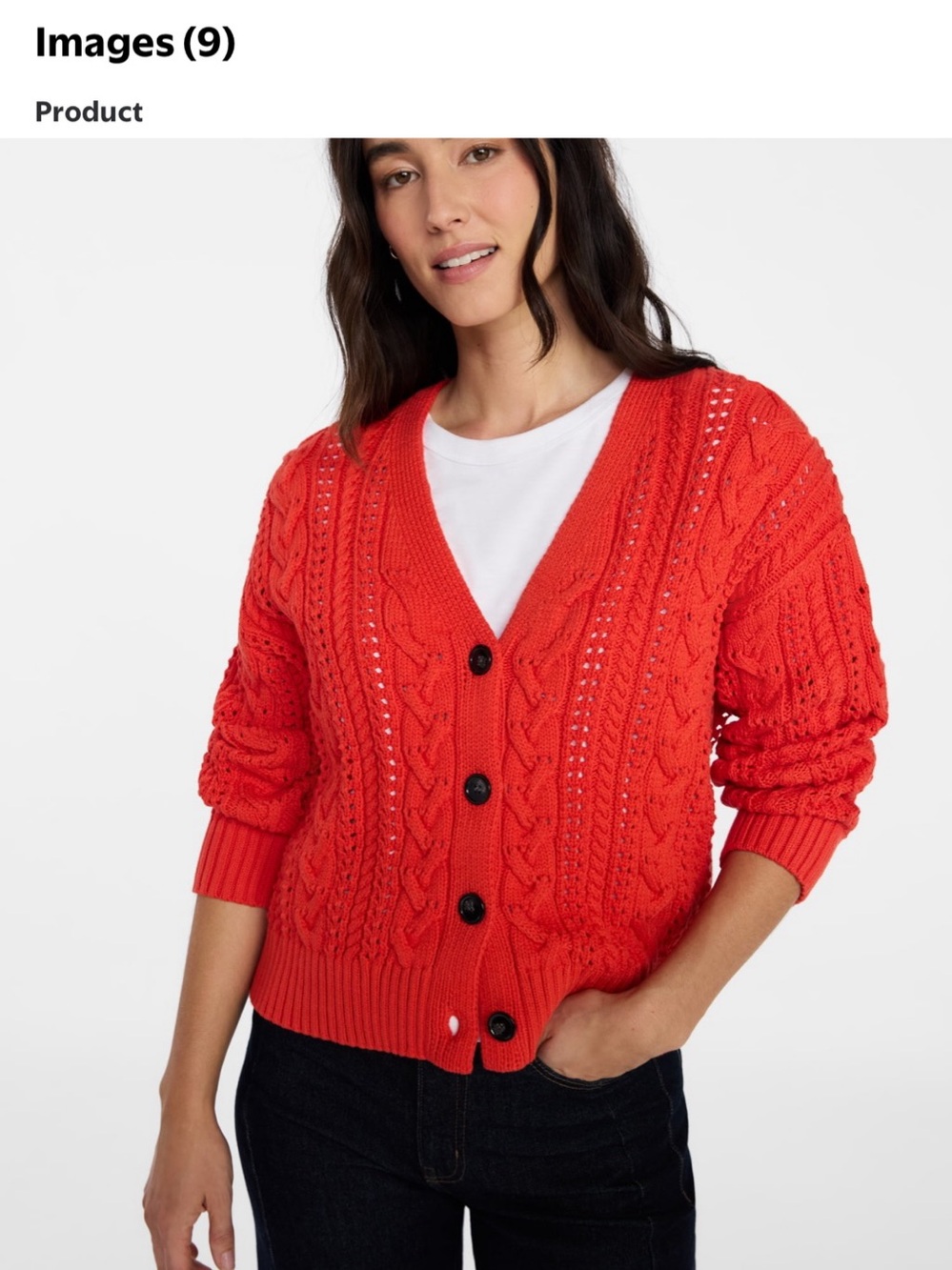 Fall sweater orange